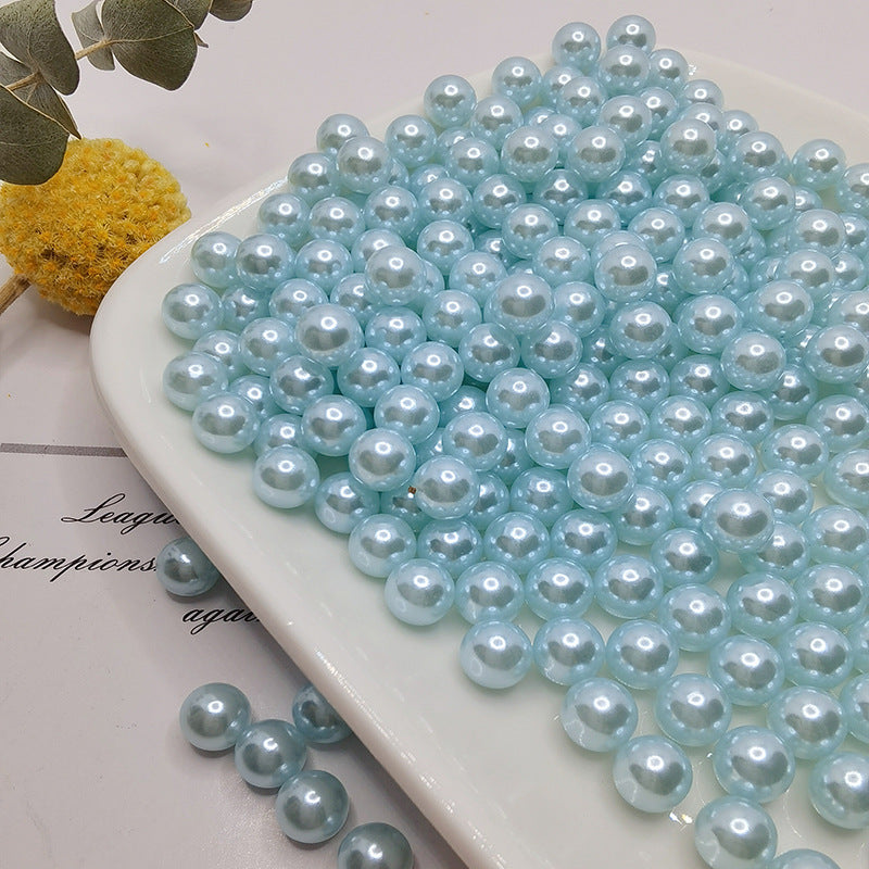 150 Pcs 8mm Artificial Pearl Beads for Crafts Vase Filling Wedding Table Party Decorations