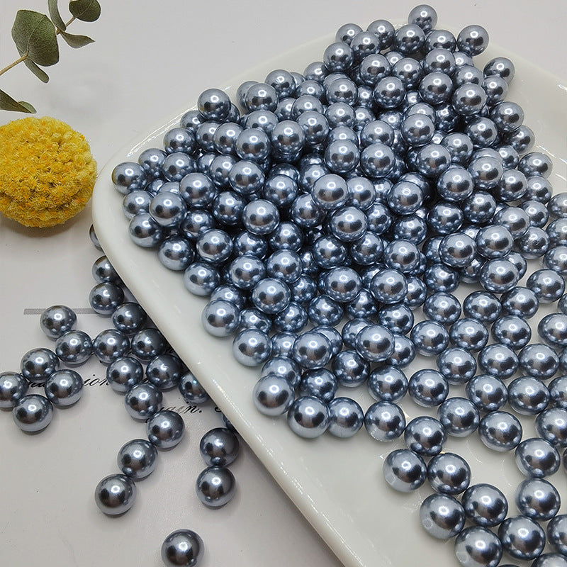 150 Pcs 8mm Artificial Pearl Beads for Crafts Vase Filling Wedding Table Party Decorations