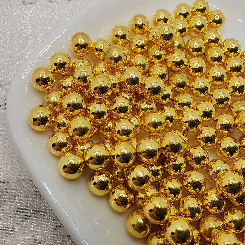 150 Pcs 8mm Artificial Pearl Beads for Crafts Vase Filling Wedding Table Party Decorations