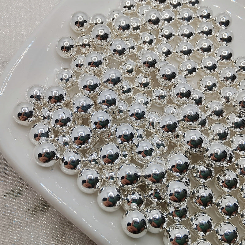 150 Pcs 8mm Artificial Pearl Beads for Crafts Vase Filling Wedding Table Party Decorations