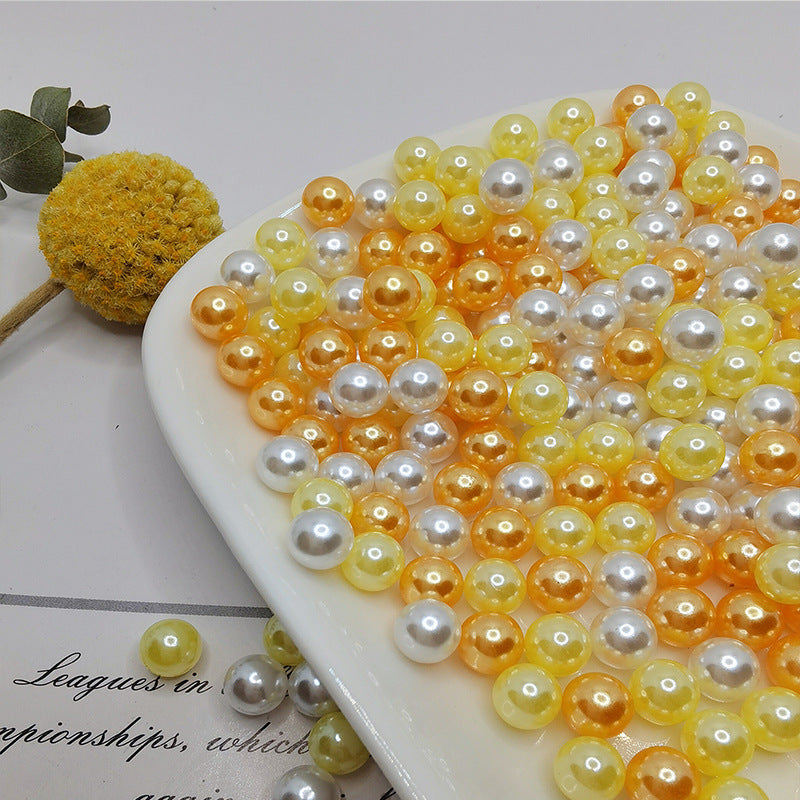 150 Pcs 8mm Artificial Pearl Beads for Crafts Vase Filling Wedding Table Party Decorations