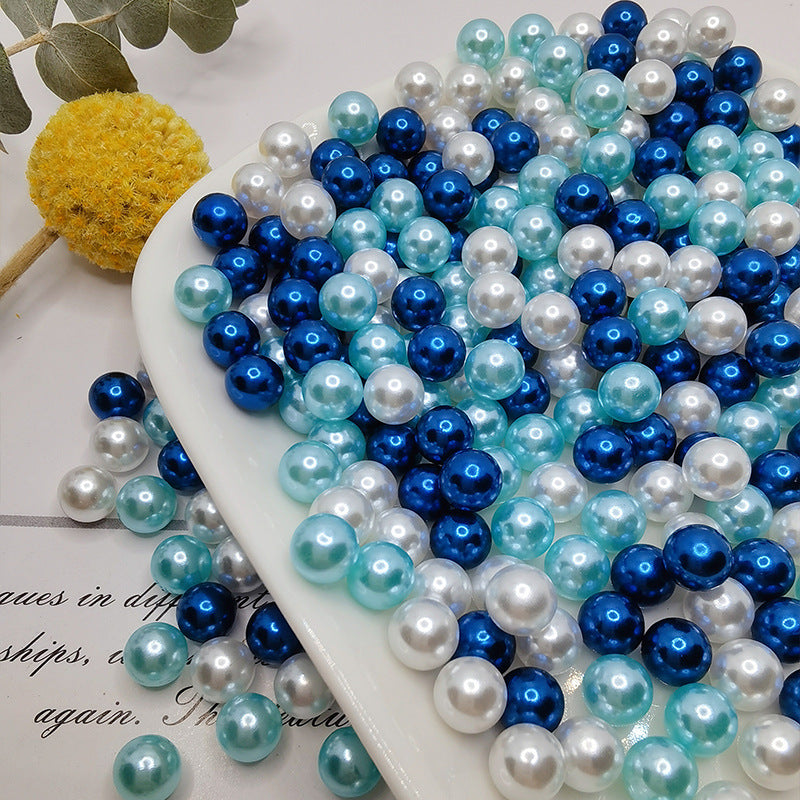 150 Pcs 8mm Artificial Pearl Beads for Crafts Vase Filling Wedding Table Party Decorations