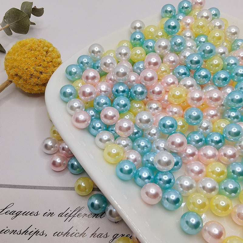 150 Pcs 8mm Artificial Pearl Beads for Crafts Vase Filling Wedding Table Party Decorations