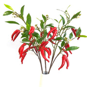 43 Inch Artificial Pepper Spray Stems with Flowers and Leaves, 10 Pcs Tall Vase Floral Arrangement