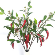 43 Inch Artificial Pepper Spray Stems with Flowers and Leaves, 10 Pcs Tall Vase Floral Arrangement