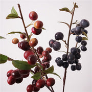 30 Inch Artificial Plum Fruit Stem Branches – Bulk 30 Pcs Silk Branches