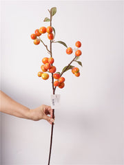 30 Inch Artificial Plum Fruit Stem Branches – Bulk 30 Pcs Silk Branches