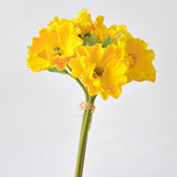 5 - Stems Hand - Tied Artificial Poppy Bouquet | Wedding Bouque Photography Prop Fake Flowers