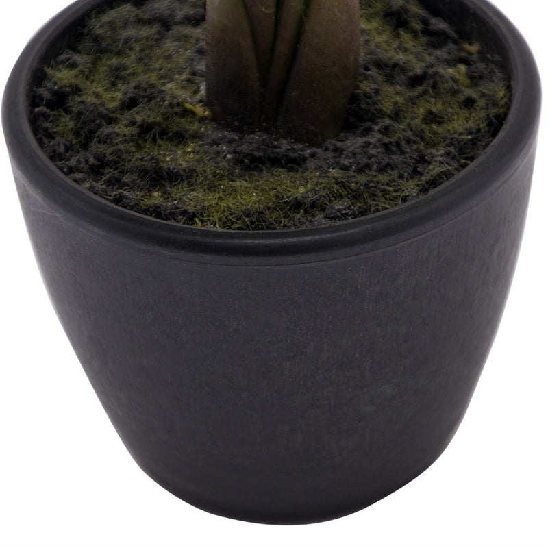 12 Inch Artificial Tropical Potted Plant Bulk Indoor Silk Plant
