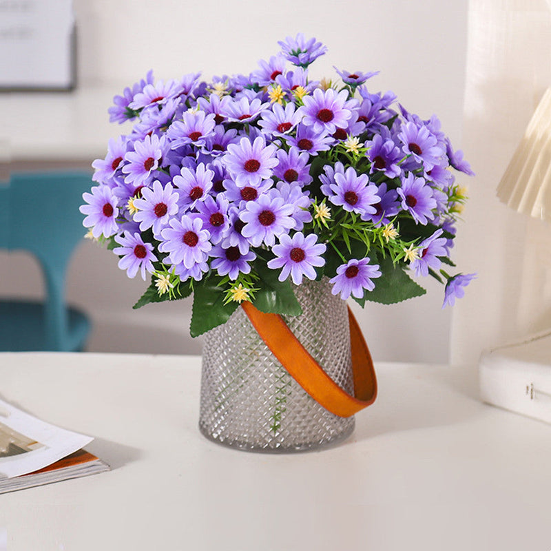 11.8 Inch Daisy Bush Artificial Silk Flowers Bulk Quantity