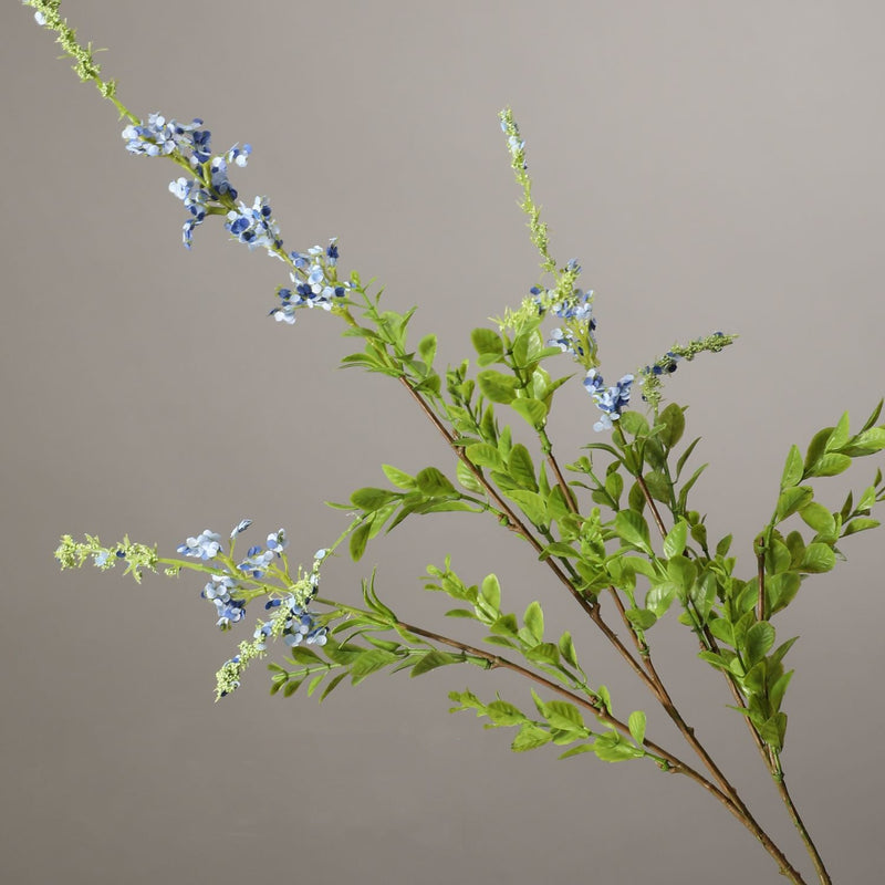33 Inch Artificial Salvia Spray Long Stems 10 Pcs Silk Spring Plants for Kitchen Countertop