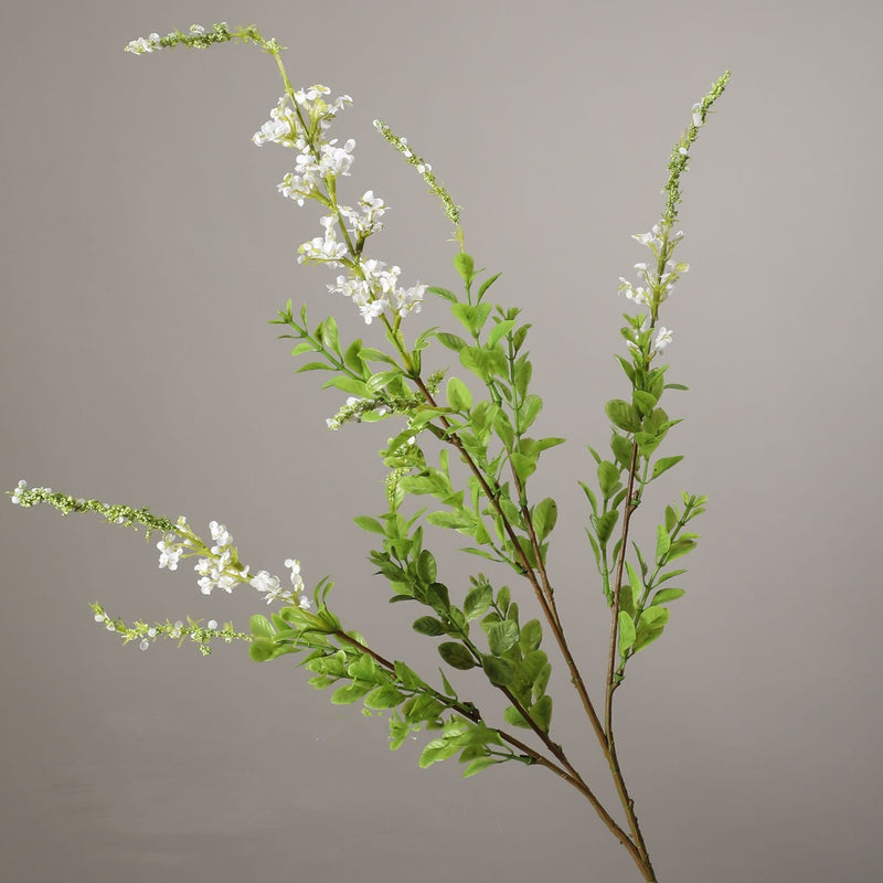 33 Inch Artificial Salvia Spray Long Stems 10 Pcs Silk Spring Plants for Kitchen Countertop