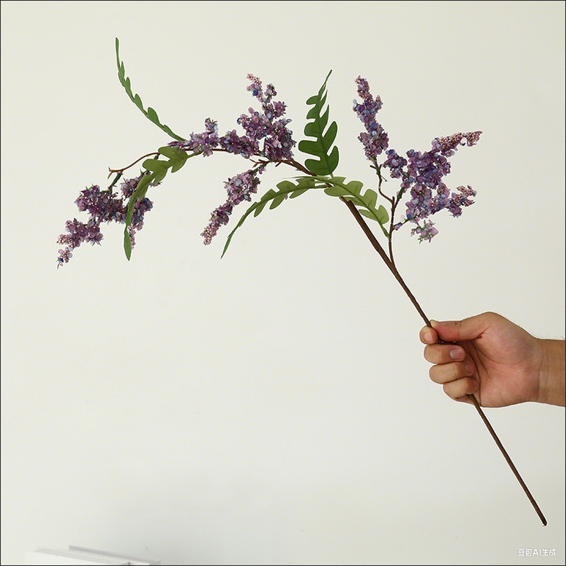Artificial Sophora Stamen Flowers 10 Pcs Silk Floral Stems for Home Decor Wedding Centerpieces