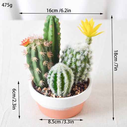 Artificial Potted Succulents 12 Pcs Bulk Set in Pots, Green Faux Plants for Home Decor
