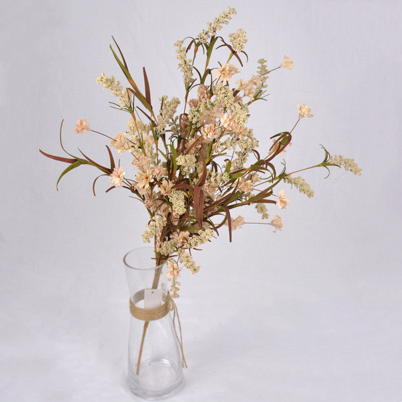 Artificial Tall Grass Bushes 10 Pcs Fall Plants Decoration, 12 Inch, Bulk Artificial Foliage