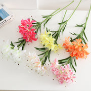 28 Inch Artificial Tiger Lily Bush, Real Touch Silk Flowers, Bulk Quantity