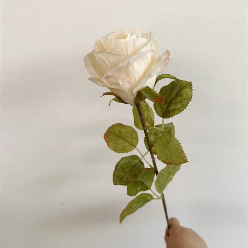 50 Pcs 24 Inch Autumn Rose Stems Artificial Silk Flowers
