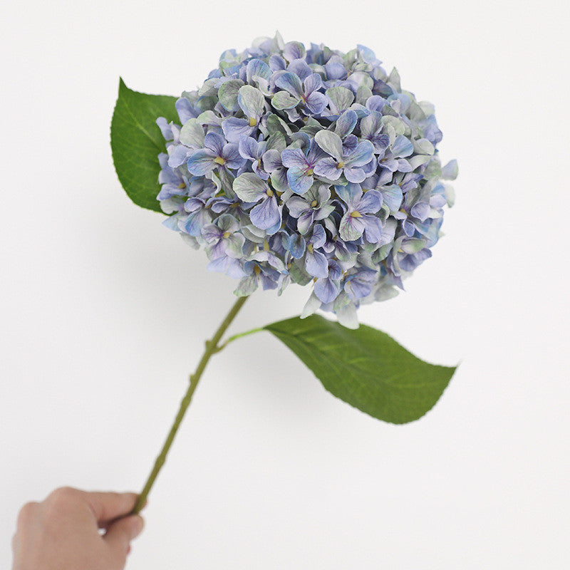 26 Inch Artificial Hydrangea Stems 10 Pcs Vintage Autumn Winter Silk Flowers