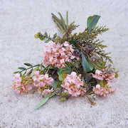 10 Pcs Artificial Autumn Jasmine and Eucalyptus Flower Bouquet Arrangements