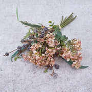 10 Pcs Artificial Autumn Jasmine and Eucalyptus Flower Bouquet Arrangements