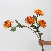 23.6 Inch Marigold Artificial Flowers Stem Real Touch Bulk Quantity