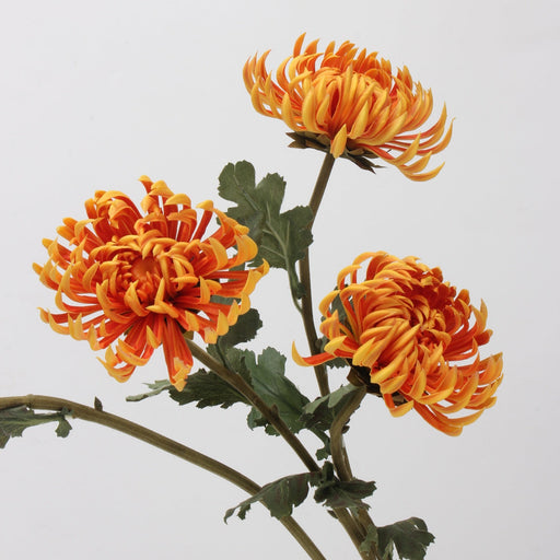 23.6 Inch Marigold Artificial Flowers Stem Real Touch Bulk Quantity
