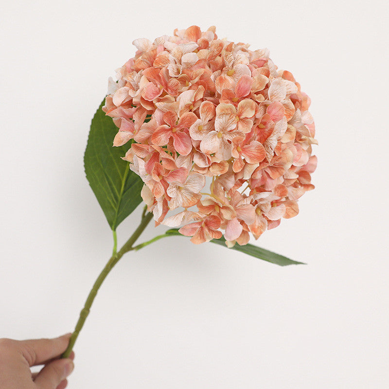 26 Inch Artificial Hydrangea Stems 10 Pcs Vintage Autumn Winter Silk Flowers