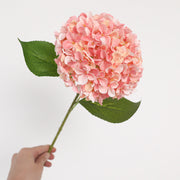 26 Inch Artificial Hydrangea Stems 10 Pcs Vintage Autumn Winter Silk Flowers