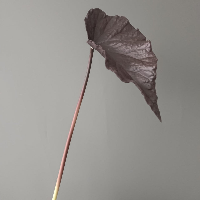 Autumn Tropical Leaves Stems 12 Inch Artificial Fall Decorations Bulk 10 Pcs