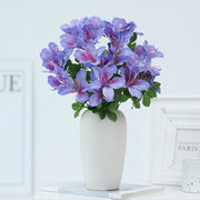 17 Inch Artificial Azalea Bush UV Resistant Bulk Quantity for Indoor and Outdoor Use