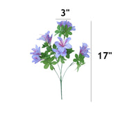 17 Inch Artificial Azalea Bush UV Resistant Bulk Quantity for Indoor and Outdoor Use
