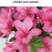 17 Inch Artificial Azalea Bush UV Resistant Bulk Quantity for Indoor and Outdoor Use