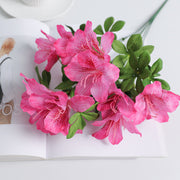 17 Inch Artificial Azalea Bush UV Resistant Bulk Quantity for Indoor and Outdoor Use