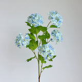 Bulk 33" Artificial Flowers Hydrangea Long Stems Real Touch Lifelike Arrangement Wholesale