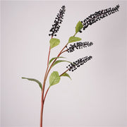 37 Inch Artificial American Pokeweed Branches - 10 Pcs Natural Fall & Winter Stems for Wedding Centerpieces and Home Decor