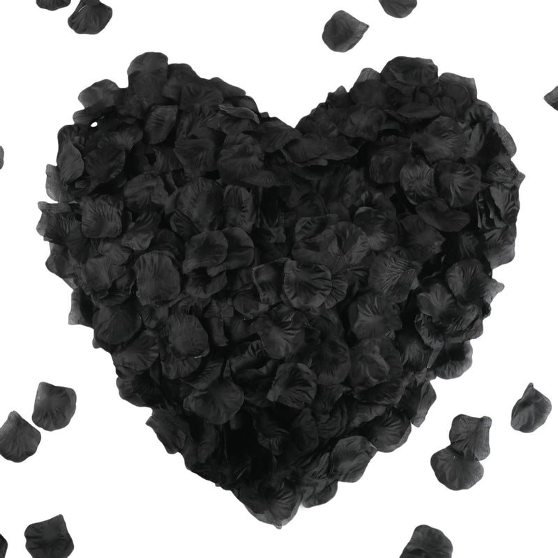 Faux Rose Petals for Wedding Engagement Decorations, Artificial Silk Flower Petals, 200 Pcs