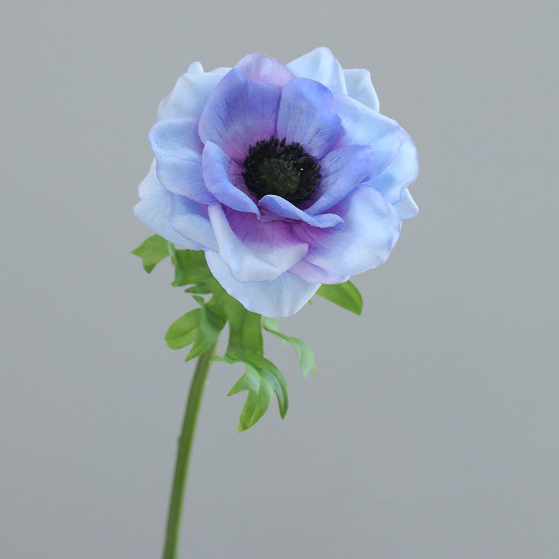 16 Inch Artificial Anemone Stems 10 Pcs Silk Flowers for Vase Centerpieces Wedding Bouquet