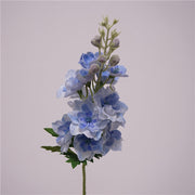 28.3 Inch Real Touch Delphinium Artificial Flower Stem for Wedding and Home Decor