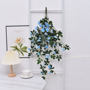 35 Inch Artificial Hanging Begonia Bushy Rattan Plant for Home Garden Wedding Arch Decorations Bulk