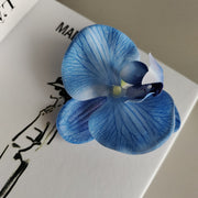 24 Pcs Artificial Phalaenopsis Orchid Heads, Ultra Realistic Touch, Bulk Cake Decoration