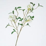 2 Pcs 33.4 Inch Blue Plumbago Artificial Silk Flower Stems