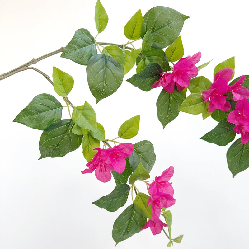 Bougainvillea Artificial Flower Branch Stem Real Touch 12 Inch 1 Pc