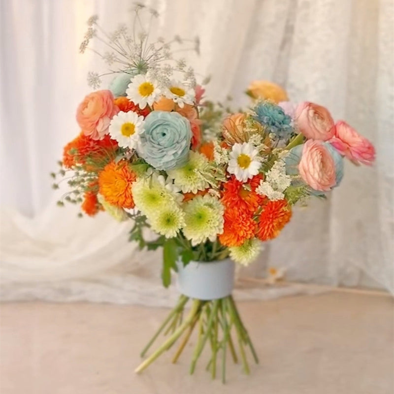 2 Pcs Bouquet Twister Stem Holder Flower Arrangement Tool DIY Flower Bouquet Maker