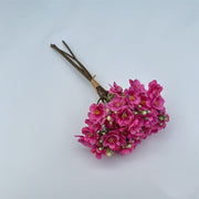 4 Pcs 15 Inch Artificial Jasmine Flower Stems for Wedding DIY Crafts Bulk