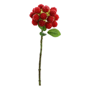 10 Pcs Artificial Raspberry Berry Stems Branches Picks Bulk Wholesale