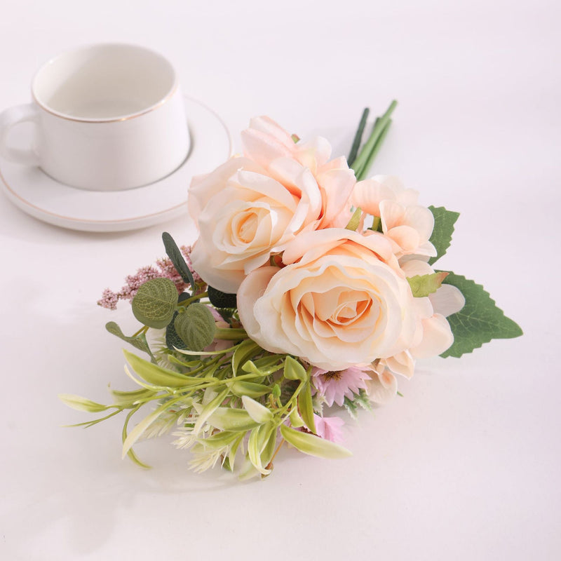 15.7 Inch Artificial Rose Bouquet, Bulk Bundle, Wholesale Quantity