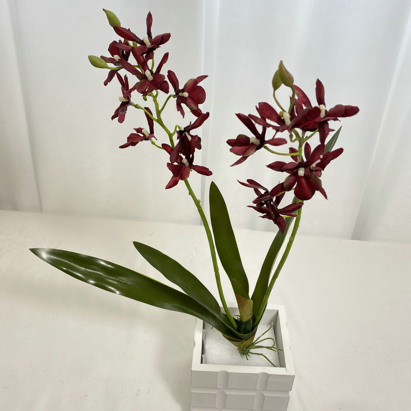18.9 Inch Dendrobium Artificial Orchid Stems Bulk Quantity