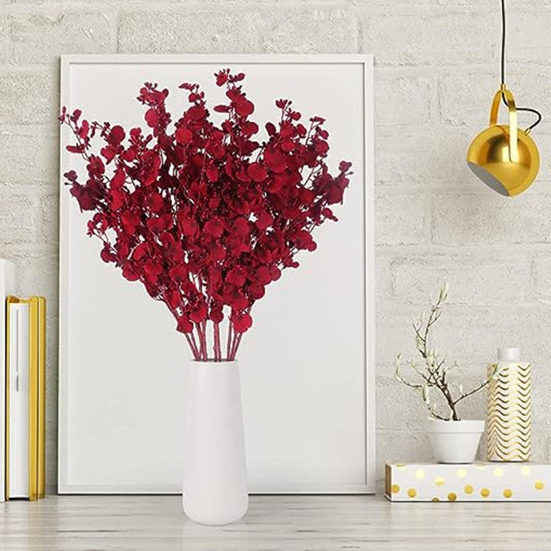 37 Inch Artificial Silk Dancing Lady Orchids Autumn Flowers Bulk Long Stem