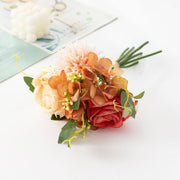 12 Inch Small Artificial Peony Stems Bundle, 12 Pcs Silk Flowers for Wedding Crafts Table Arrangements
