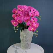 3 Pcs 37 Inch Extra Long Phalaenopsis Orchid Stems Artificial Silk Flowers